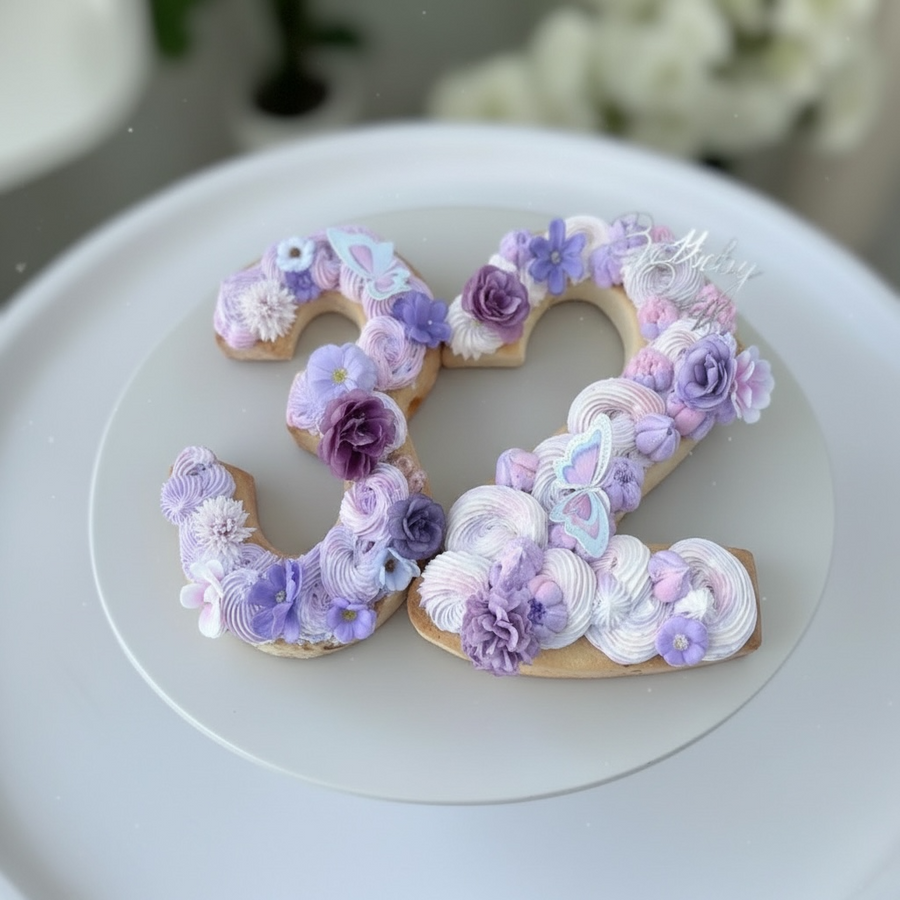 gâteau numéro personnalisé
