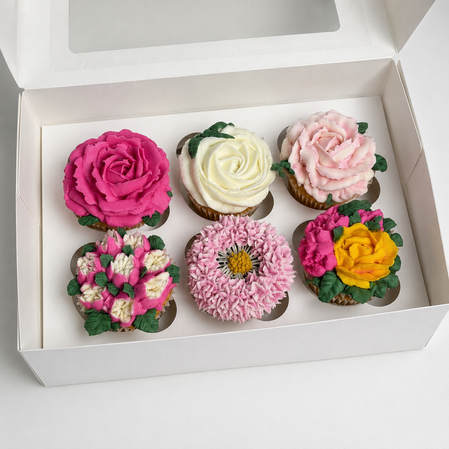 Boite de 6 cupcakes