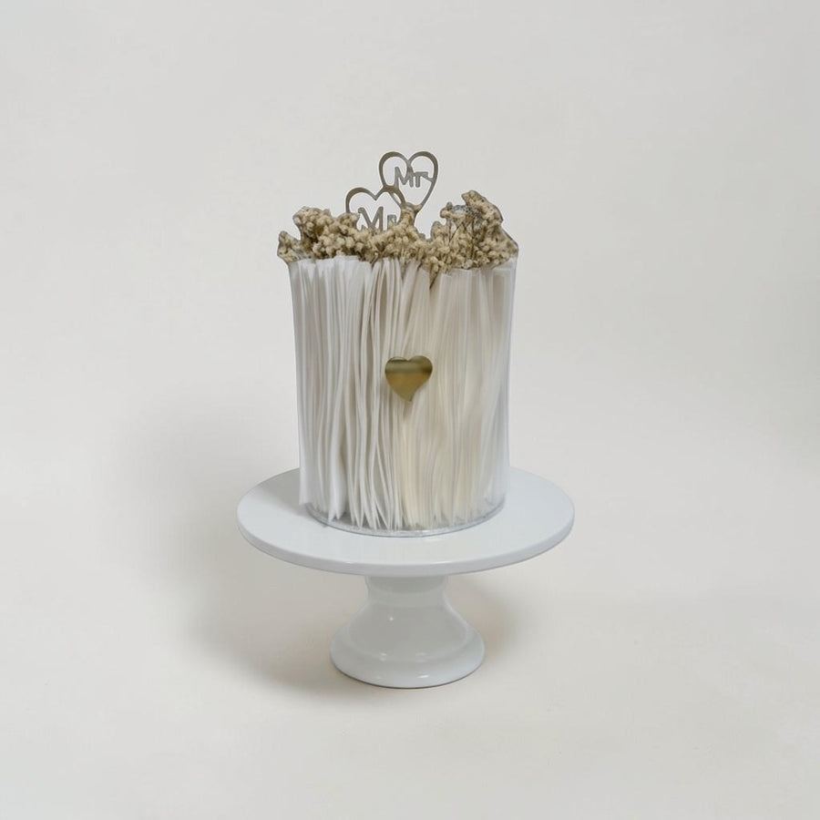 Gâteau mariage moderne