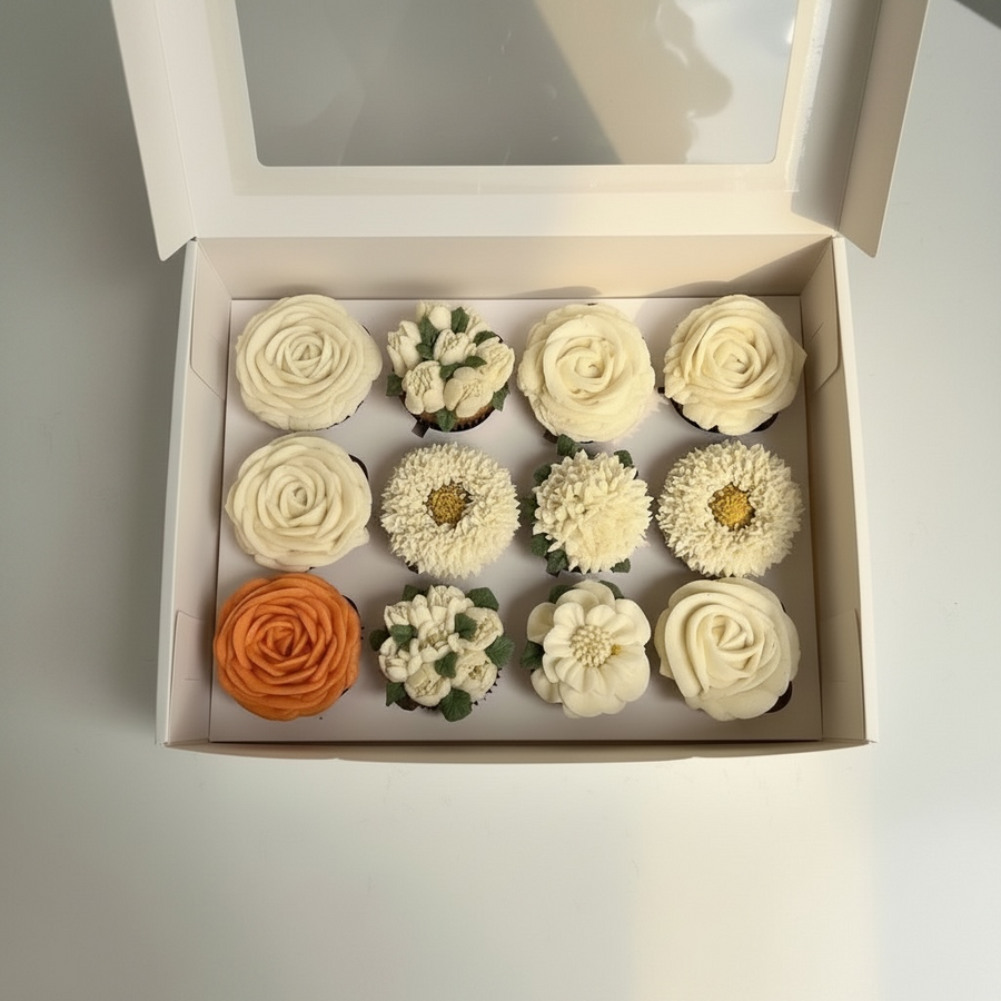 Boite 12 cupcakes