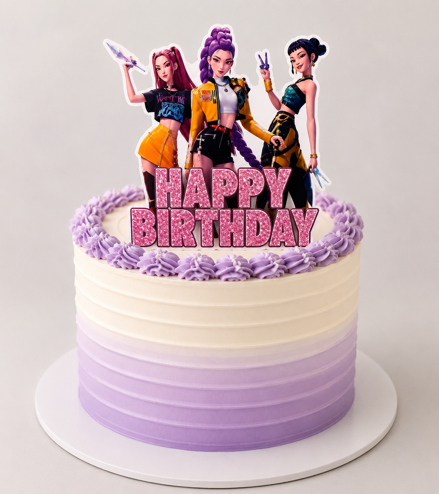 Gâteau K-Pop personnalisé